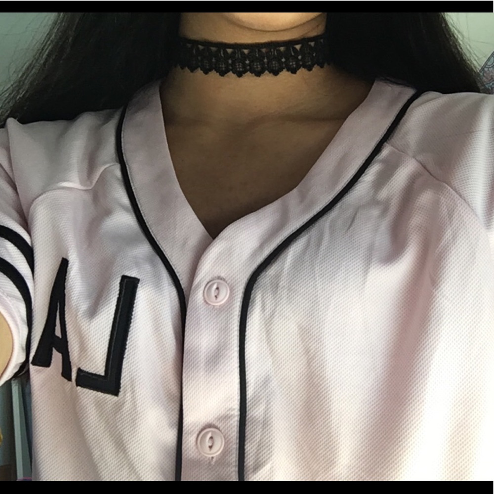 Black sunflower choker